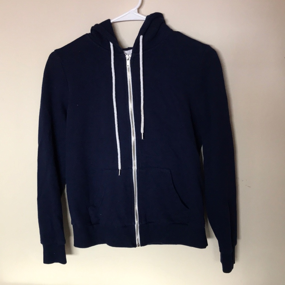 Navy blue hoodie